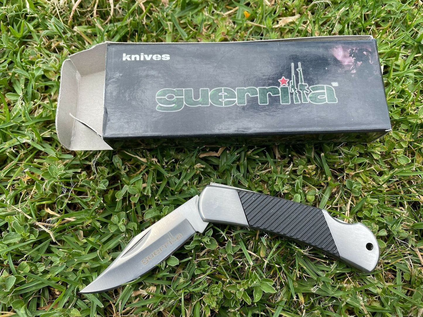 RIDGELINE GUERRILLA KNIFE KERMAN FOLDING 4'' - GKKER *** POCKET KNIFE