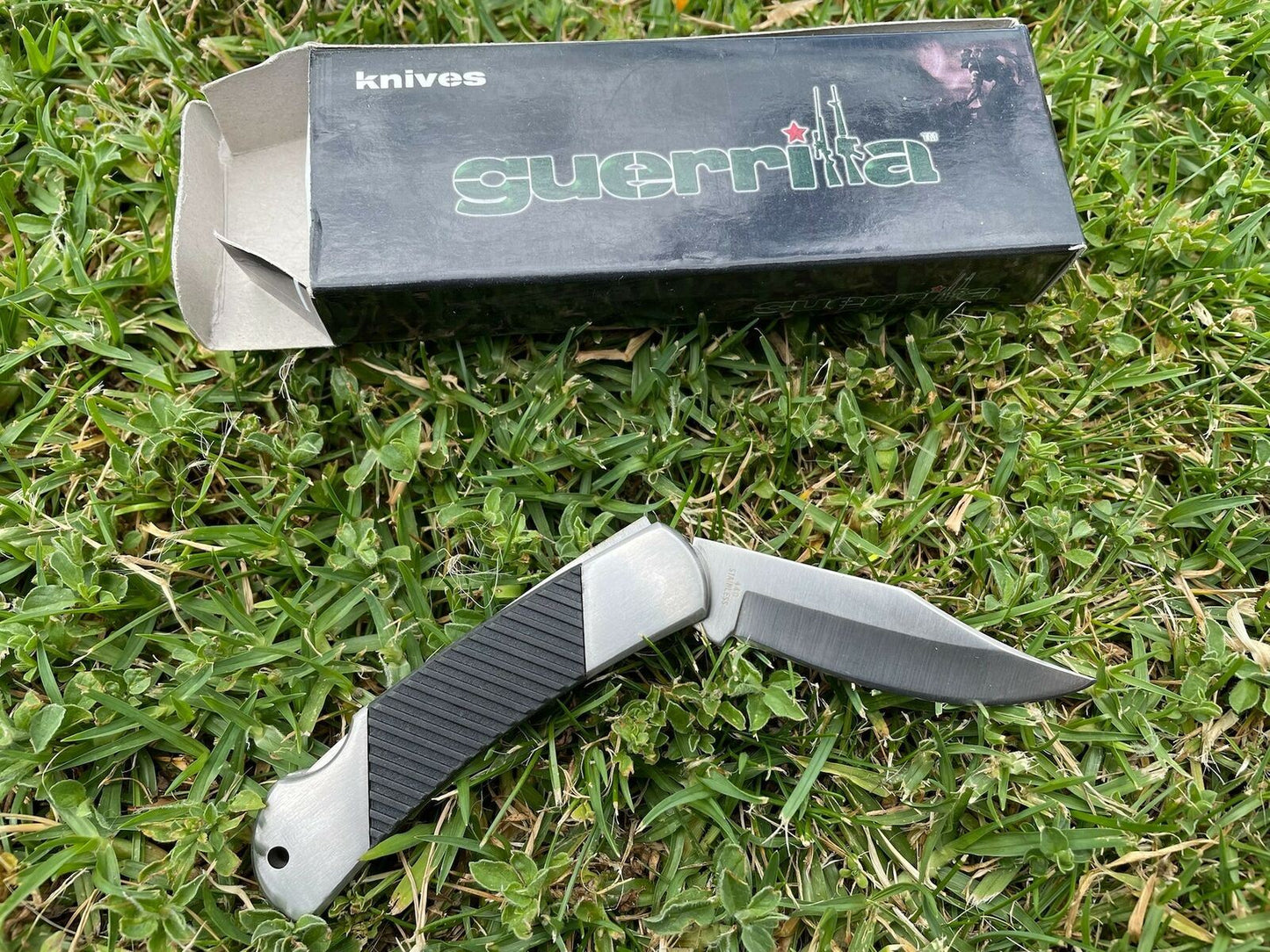 RIDGELINE GUERRILLA KNIFE KERMAN FOLDING 4'' - GKKER *** POCKET KNIFE