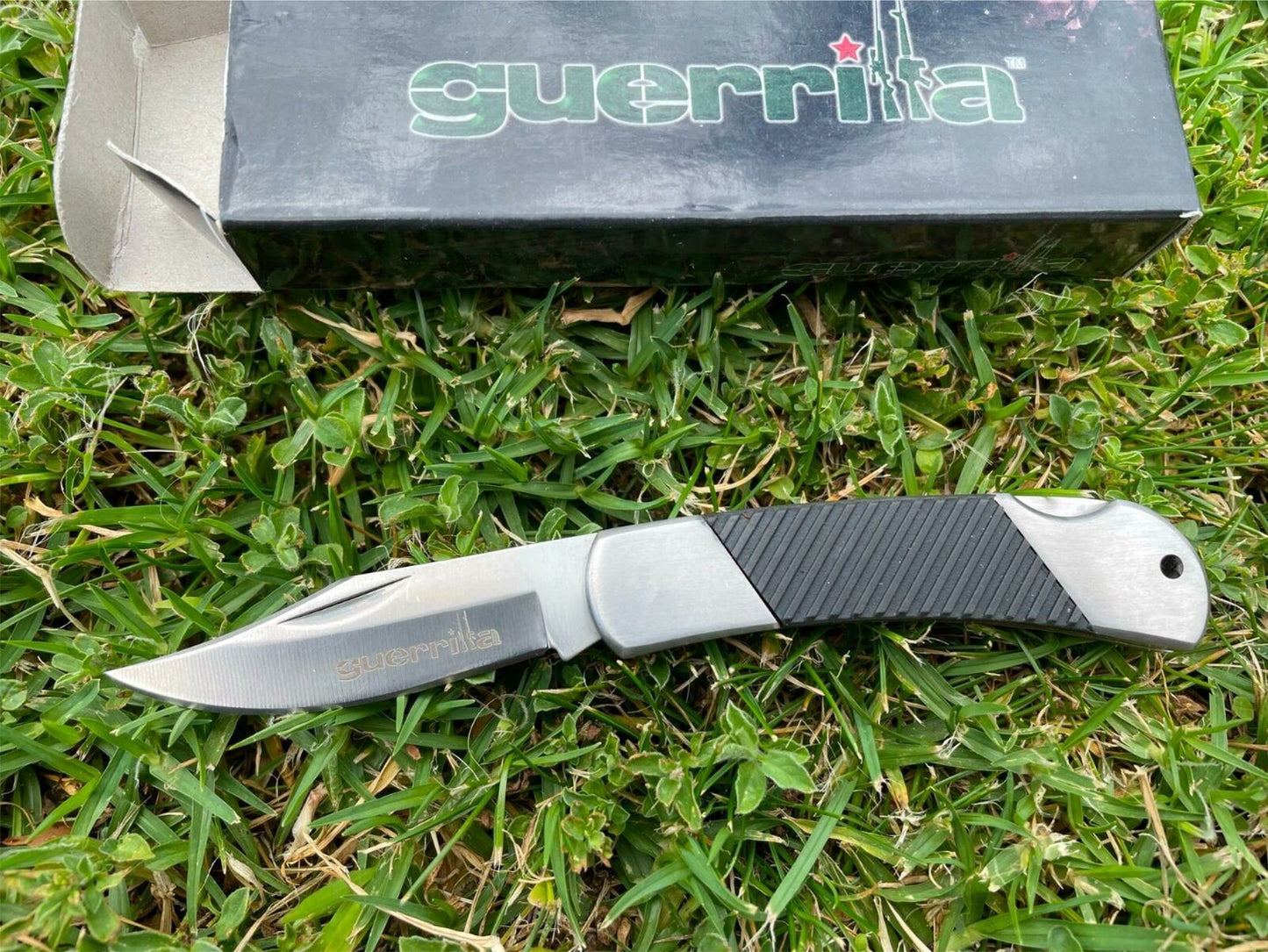 RIDGELINE GUERRILLA KNIFE KERMAN FOLDING 4'' - GKKER *** POCKET KNIFE