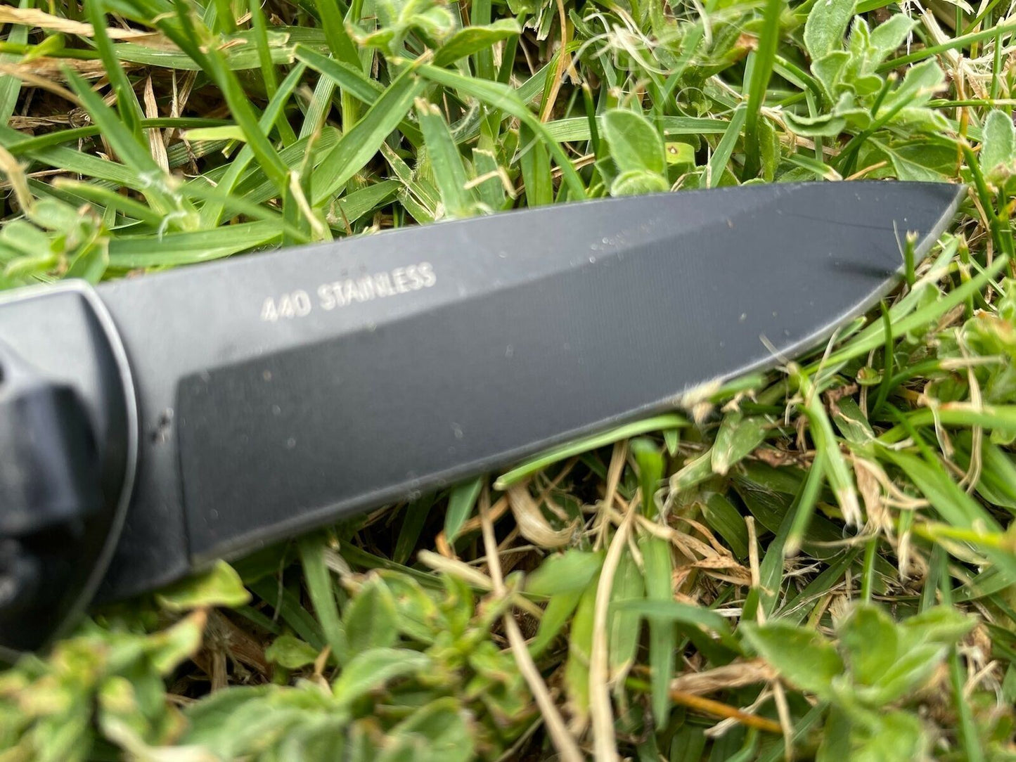 RIDGELINE GUERRILLA KNIFE CARBONMAN - GKCARBON POCKET KNIFE 440 STAINLESS ***