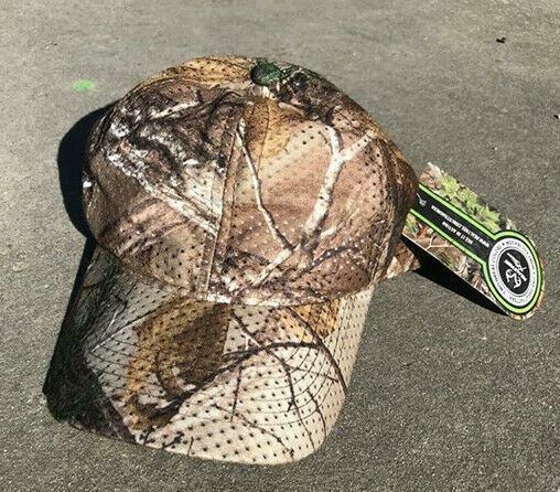 Hunting Cap Mossy Oak Break-Up Air Mesh Fabric Air Flow Fabric Genuine USA Hat *