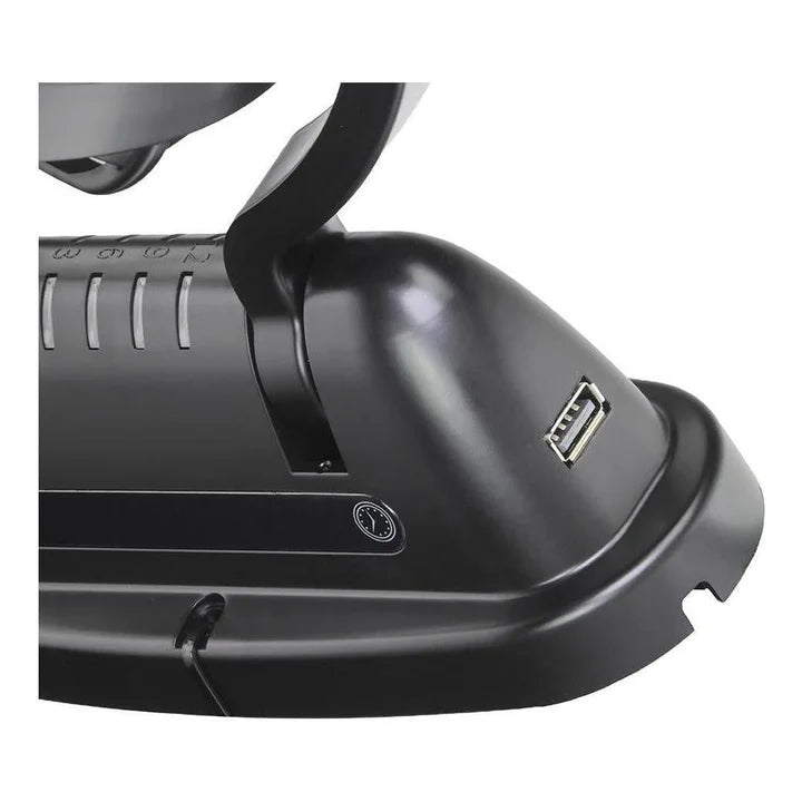 Finch 12/24V 3 Speed 360° Airflow Gimbal Fan Inc USB & Remote Black Vendor FIN-F1001B
