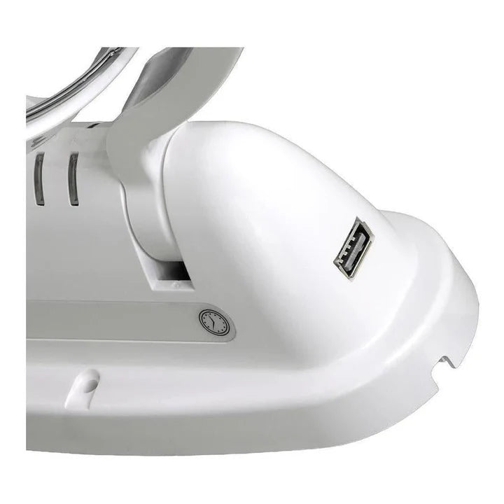 Finch 12/24V 3 Speed 360° Airflow Gimbal Fan Inc USB & Remote White FIN-F1001W