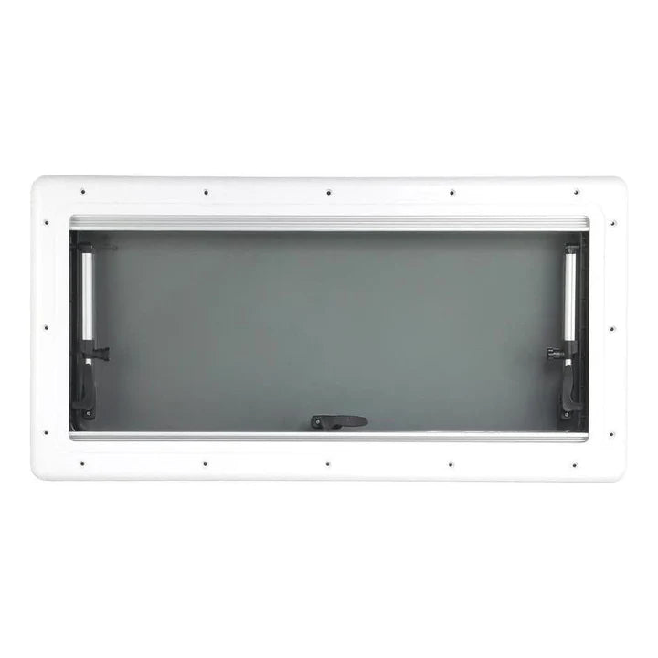 Finch Double Glazed Acrylic Window 1100 x 450 With Blind and Fly Screen FIN-RW1100450