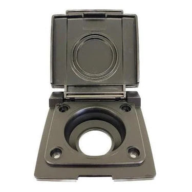 Finch External Outlet Point / Gas Bayonet Flip Cover Only Black FIN-FG6111B