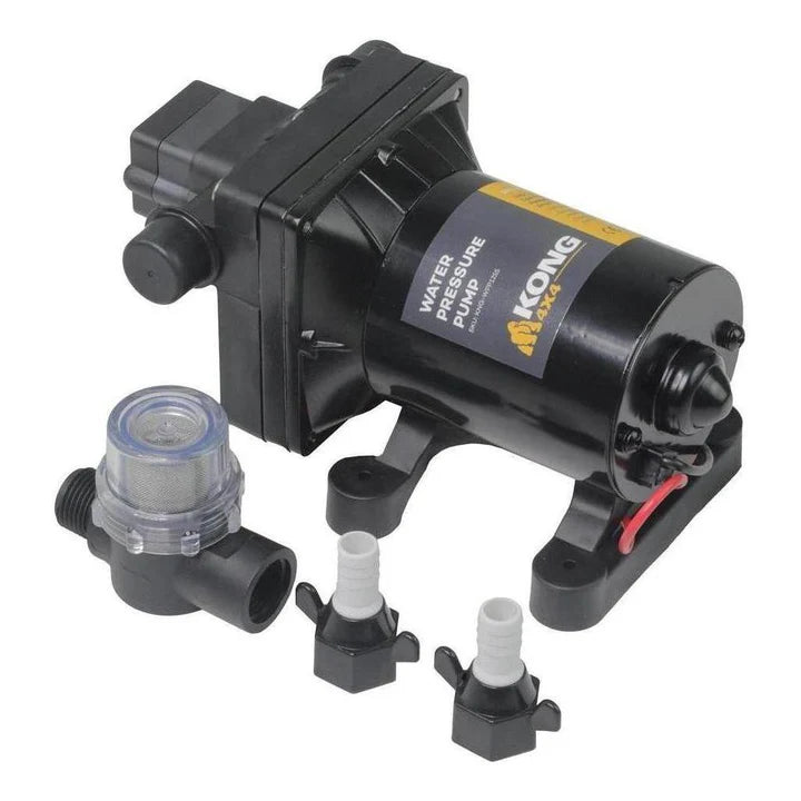 Kong 12V 55PSI 11.3 LPM Fresh Water Pressure Pump KNG-WPP1255