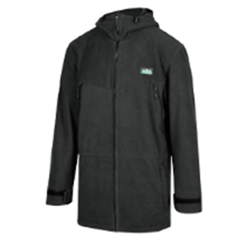 RIDGELINE MENS HURRICANE FLEECE JACKET BLACK 2XL - RLCFJHRB