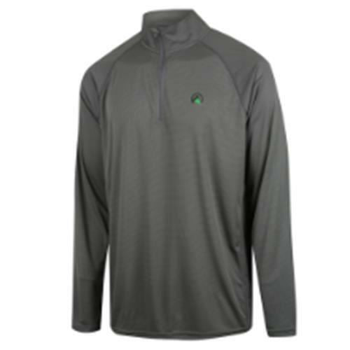 RIDGELINE MENS Performance QTR ZIP TOP LEAD L - RLCLSMLLD3