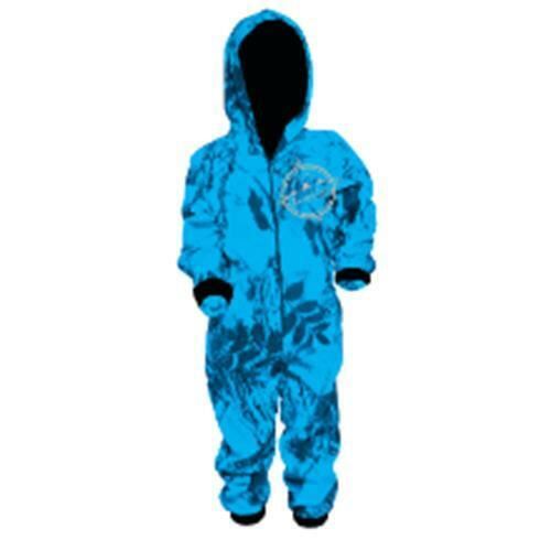 RIDGELINE KIDS ONEZIE HYPER CAMO BLUE 10 YR - RLKONHBLUX-10