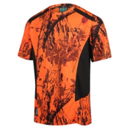 RIDGELINE MENS WHANAU TEE BLAZE CAMO/BLACK XL - RLCTSWZXB4