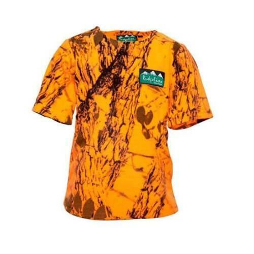 RIDGELINE PREMIUM WORKMANS ZIP TEE BLAZE CAMO 5XL RLCWZZ