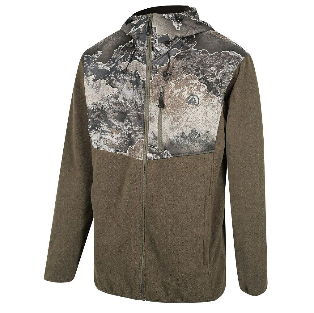RIDGELINE MENS ASCENT HALFSHELL JACKET FOREST/BLACK 3XL - RLCSJASFRB6