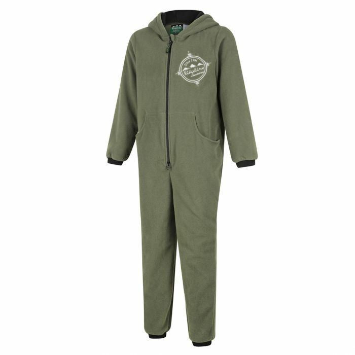 RIDGELINE KIDS CRITTERS ONEZIE OLIVE 12 YR - RLCKKO