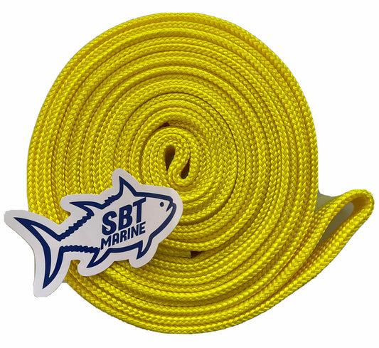 ANCHOR CHAIN SOCK 7 MTRS  30mm Yellow SBT MARINE SLEEVING 6MM SHORT LINK CHAIN