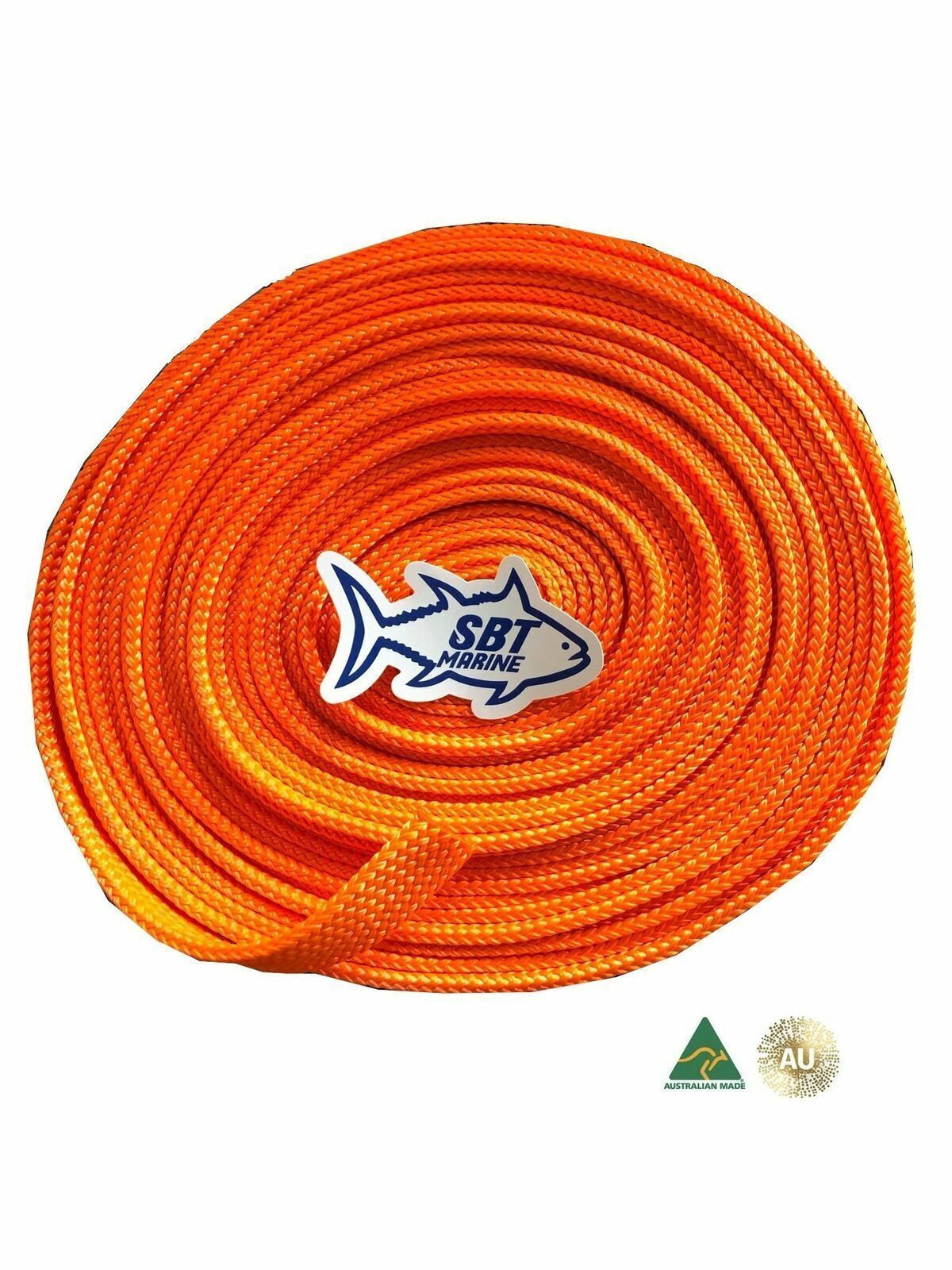 ANCHOR CHAIN SOCK 1M ORANGE CONT LENGTH 30mm SBT MARINE 6MM CHAIN PER METRE