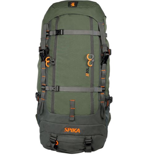 SPIKA DROVER HAULER PACK – OLIVE – 80L (NO FRAME) - HPDR-BK80O
