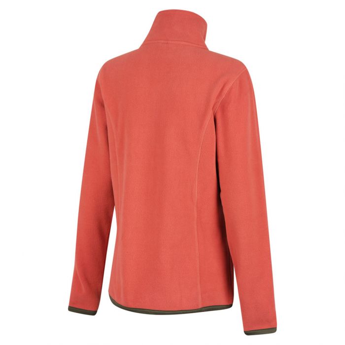 RIDGELINE WOMENS LOWLAND ZIP FLEECE ROSE XS (08) - RLLFJLLRS0