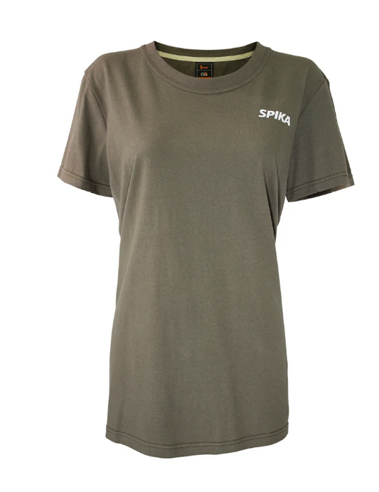 SPIKA - GO Casual T-Shirt - Womens - Olive - Medium GOT-CUO-2A3