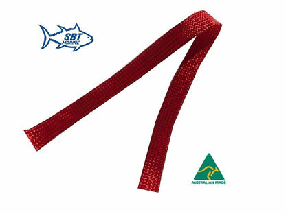 ANCHOR CHAIN SOCK 14 MTRS 30mm RED SBT MARINE  SLEEVING 6MM SHORT LINK CHAIN