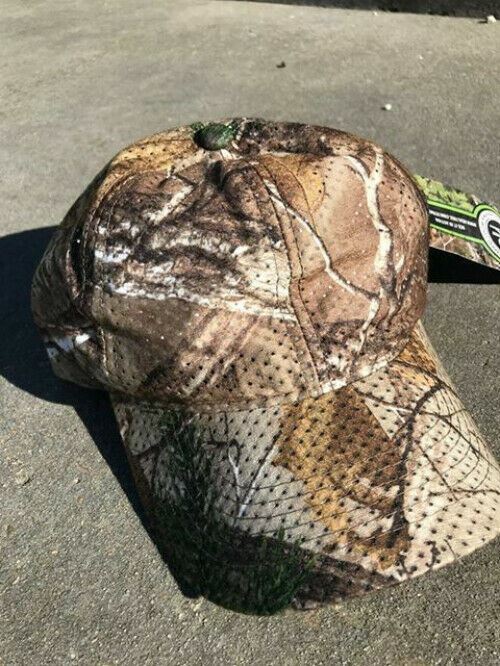 Hunting Cap Mossy Oak Break-Up Air Mesh Fabric Air Flow Fabric Genuine USA Hat *