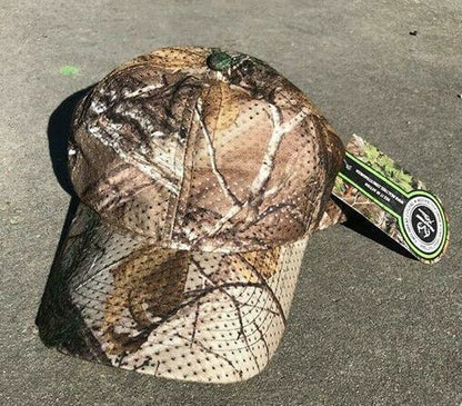 Hunting Cap Mossy Oak Break-Up Air Mesh Fabric Air Flow Fabric Genuine USA Hat *
