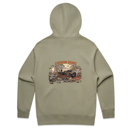 ClubOutdoor Caravan Chaos AS Colour Heavy Oversized Hoodie