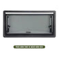Finch Double Glazed Acrylic Window 700 x 800 With Blind and Fly Screen FIN-RW700800