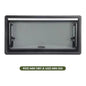 Finch Double Glazed Acrylic Window 900 x 450 With Blind and Fly Screen FIN-RW900450