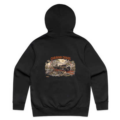 ClubOutdoor Caravan Chaos AS Colour Heavy Oversized Hoodie