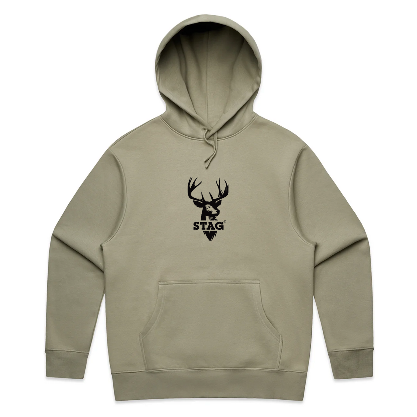 Stag AS Colour Heavy Oversized Hoodie