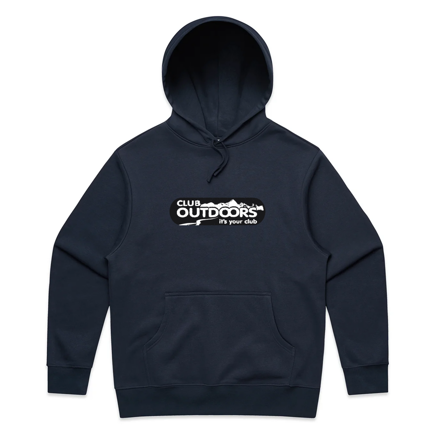 ClubOutdoors AS Colour Heavy Oversized Hoodie