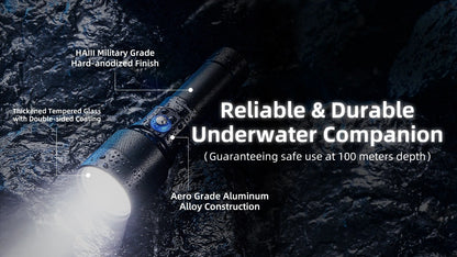 Nitecore DL30 1100 Lumen Rechargeable Dive Light DL30