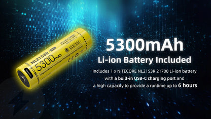 Nitecore DL30 1100 Lumen Rechargeable Dive Light DL30
