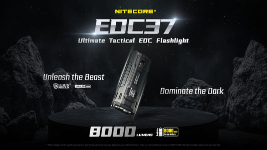 Nitecore EDC37 Flashlight : The Ultimate Tactical Gear EDC37