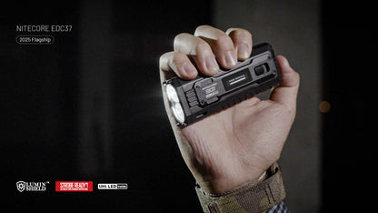 Nitecore EDC37 Flashlight : The Ultimate Tactical Gear EDC37