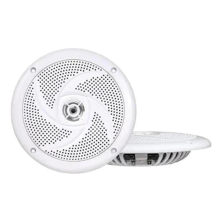 Finch 6.5" Low Profile 60W Slimline Speakers White 1 pair FIN-DBS6024W