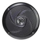 Finch 6.5" Low Profile 60W Slimline Speakers with LED Lights Black 1 pair FIN-DBS6024B-LED