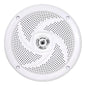 Finch 6.5" Low Profile 60W Slimline Speakers with LED Lights White 1 pair FIN-DBS6024W-LED