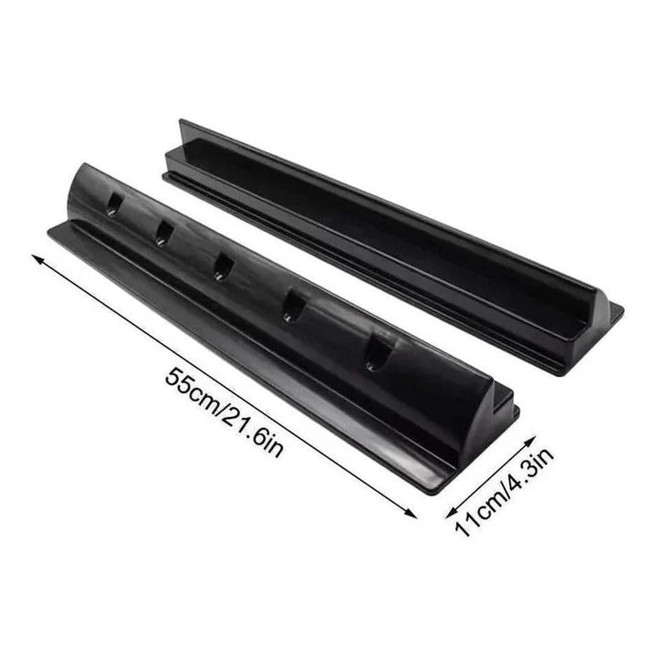 Finch ABS Solar Panel Mounting Brackets Black Pair. SKU: FIN-RSPB