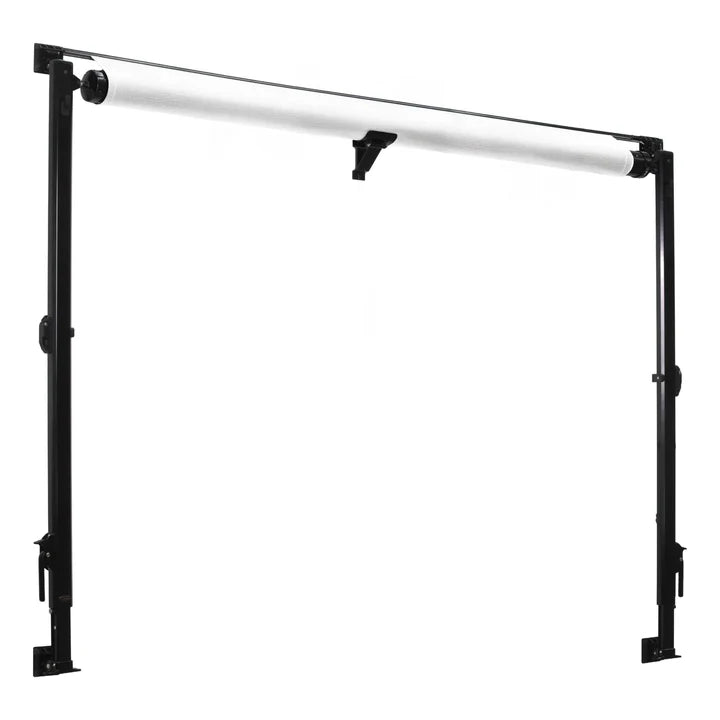 Finch Awning Manual Roll Out 15 Foot Black FIN-AWB1LRO15FB