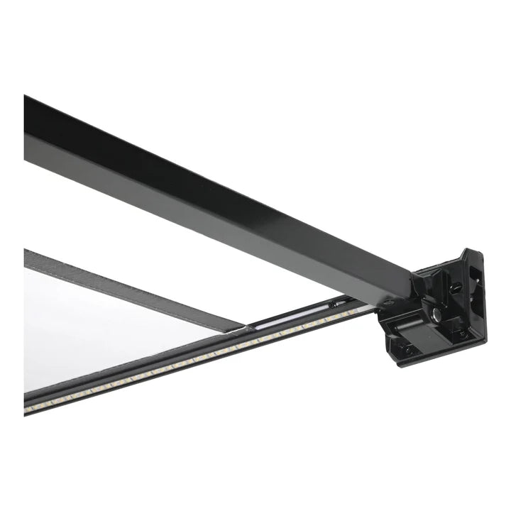 Finch Awning Manual Roll Out 17 Foot Black FIN-AWB1LRO17FB
