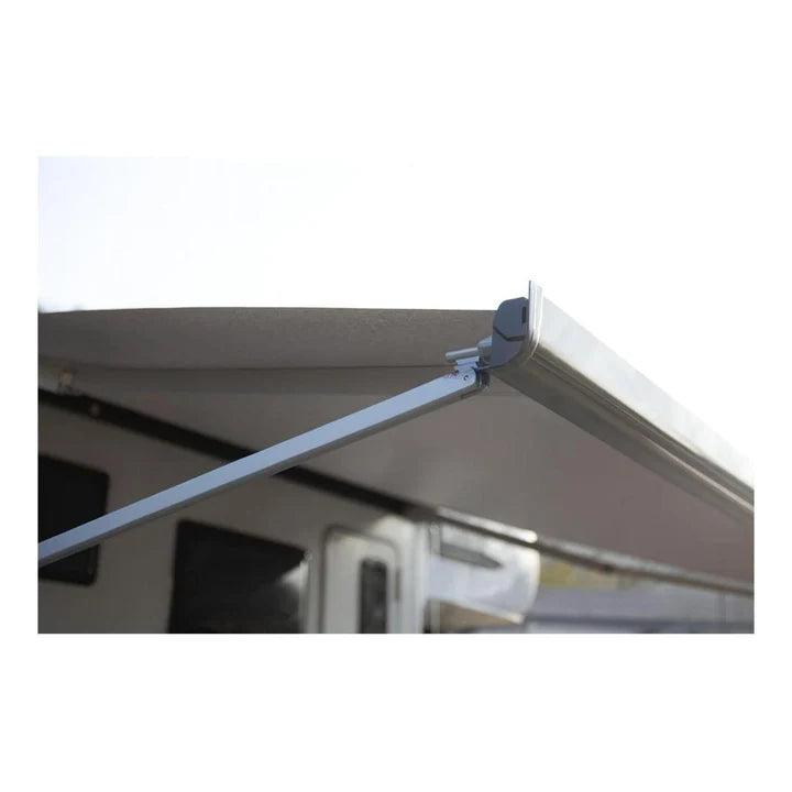 Finch Awning Side Mount Manual inc Support Leg 3.5 x 2.5m White FIN-AWS27SM350W