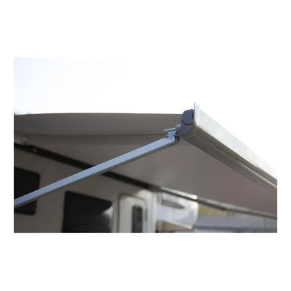 Finch Awning Side Mount Manual inc Support Leg 3.5 x 2.5m White FIN-AWS27SM350W