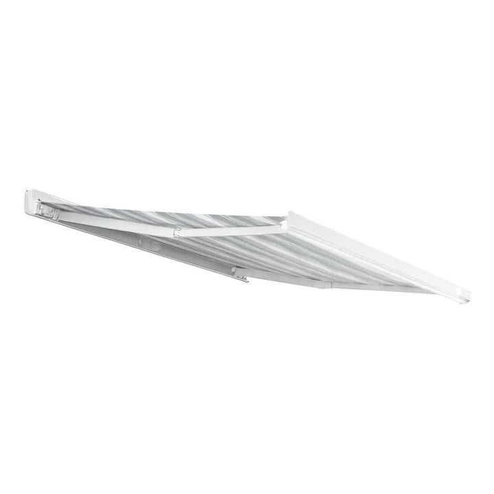 Finch Awning Side Mount Manual inc Support Leg 3 x 2.5m White FIN-AWS27SM300W