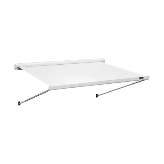 Finch Awning Side Mount Manual inc Support Leg 3.5 x 2.5m White FIN-AWS27SM350W
