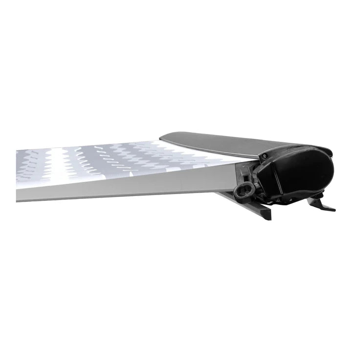 Finch Awning Top Mount Manual Inc Support Leg 3.75 x 2.5m Black FIN-AWS35TM375B