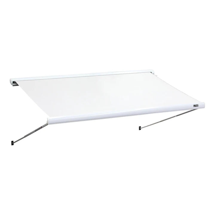 Finch Awning Top Mount Manual Inc Support Leg 3 x 2.5m White FIN-AWS35TM300W