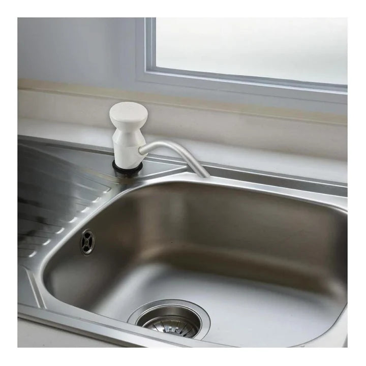 Finch Double Action Manual Plastic Sink Hand Pump White Blister FIN-HP1001B