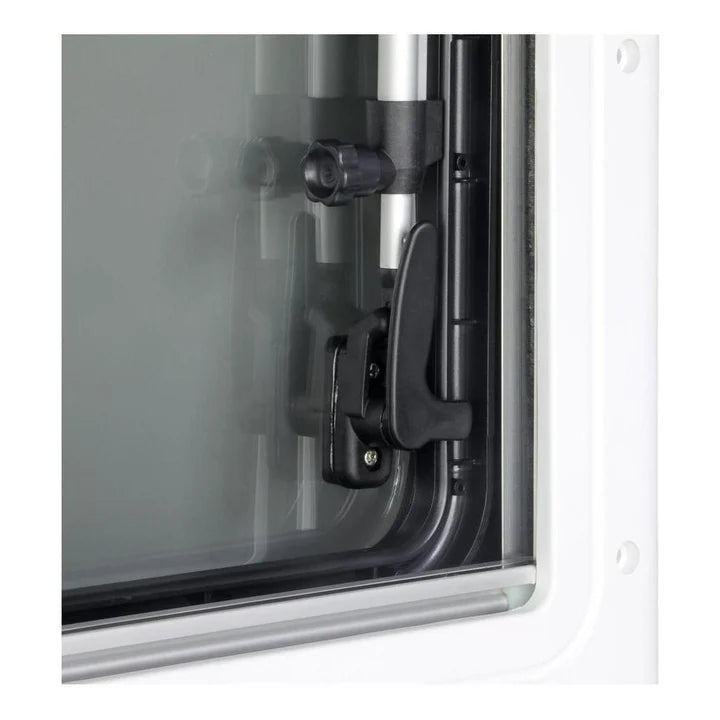 Finch Double Glazed Acrylic Window 1100 x 450 With Blind and Fly Screen FIN-RW1100450