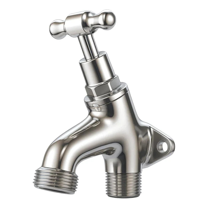 Finch Drawbar / A Frame Chrome Plated Tap - 1/2 " Male Thread FIN-WQA012
